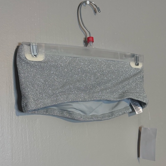 Good American Silver Sparkle Top - Picture 3 of 5